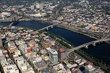 Portland, Oregon facing northeast